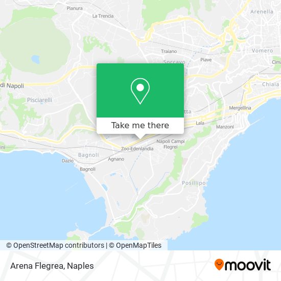 Arena Flegrea map