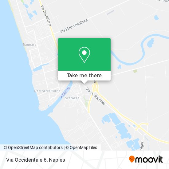 Via Occidentale 6 map