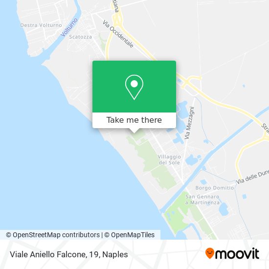 Viale Aniello Falcone, 19 map