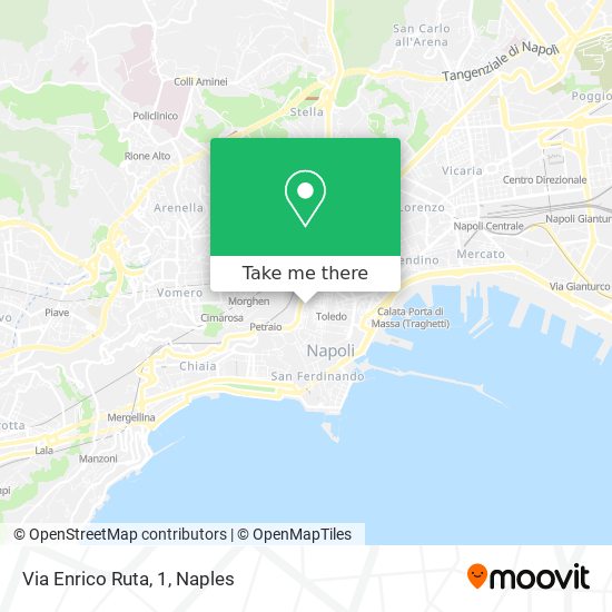 Via Enrico Ruta, 1 map