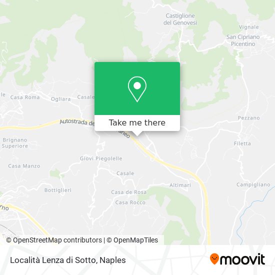 Località Lenza di Sotto map