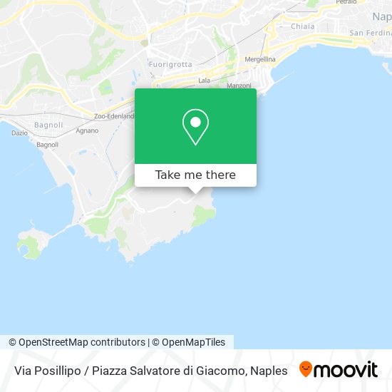 Via Posillipo / Piazza Salvatore di Giacomo map
