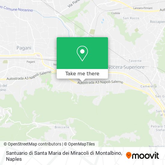 Santuario di Santa Maria dei Miracoli di Montalbino map