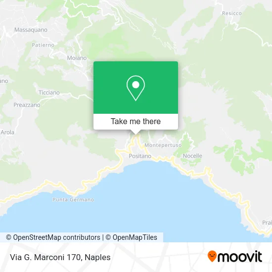 Via G. Marconi 170 map