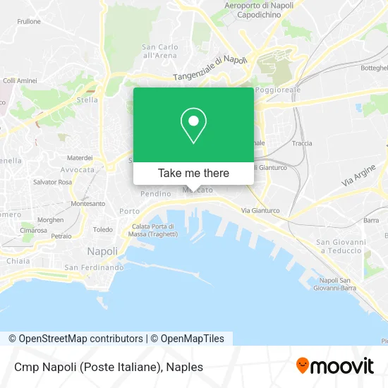 Cmp Napoli (Poste Italiane) map