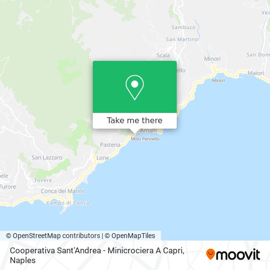 Cooperativa Sant'Andrea - Minicrociera A Capri map