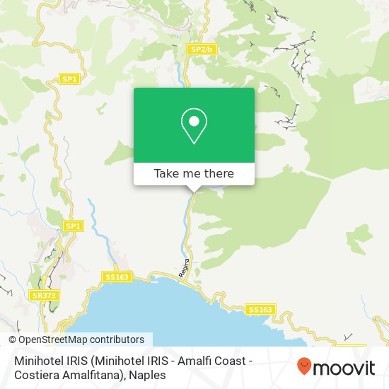 Minihotel IRIS (Minihotel IRIS - Amalfi Coast - Costiera Amalfitana) map