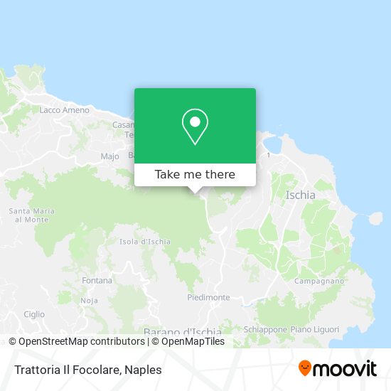 Trattoria Il Focolare map