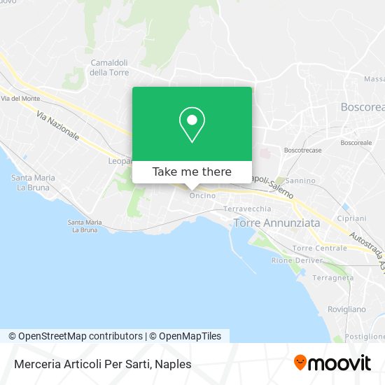 Merceria Articoli Per Sarti map