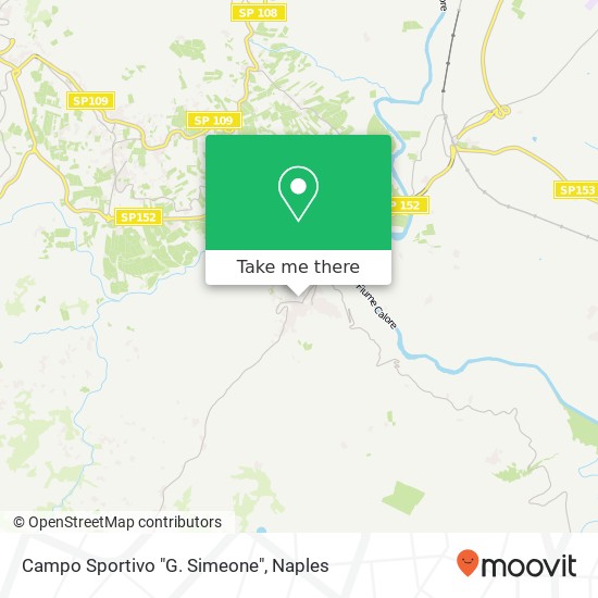 Campo Sportivo "G. Simeone" map