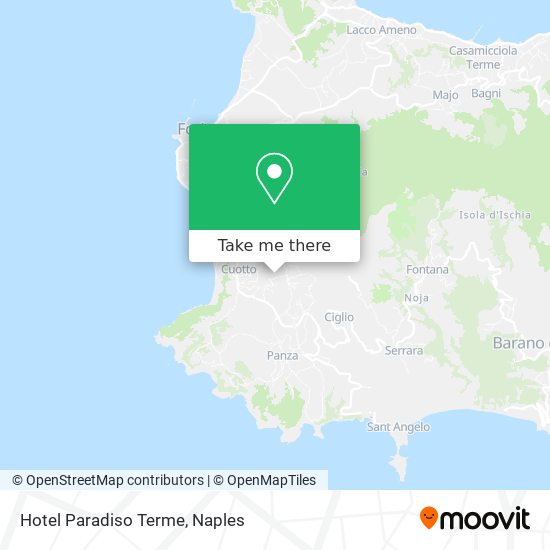 Hotel Paradiso Terme map