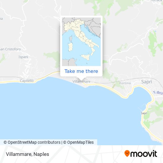 Villammare map