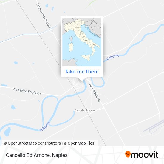 Cancello Ed Arnone map