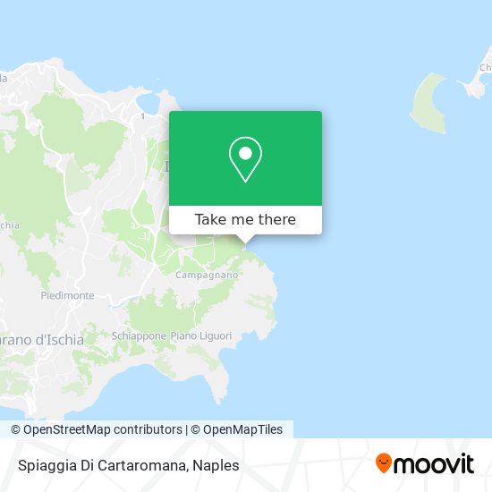 Spiaggia Di Cartaromana map