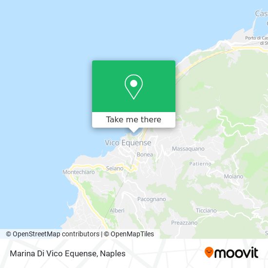 Marina Di Vico Equense map