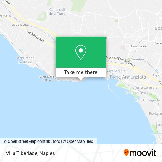 Villa Tiberiade map