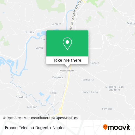 Frasso Telesino-Dugenta map