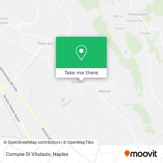 Comune Di Vitulazio map