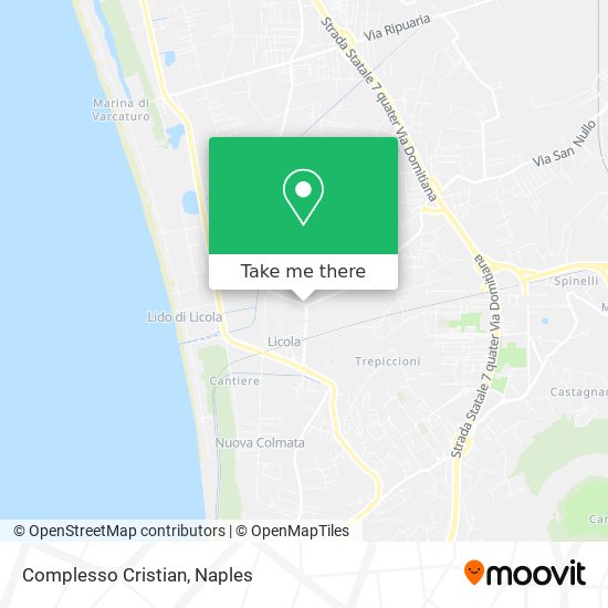 Complesso Cristian map