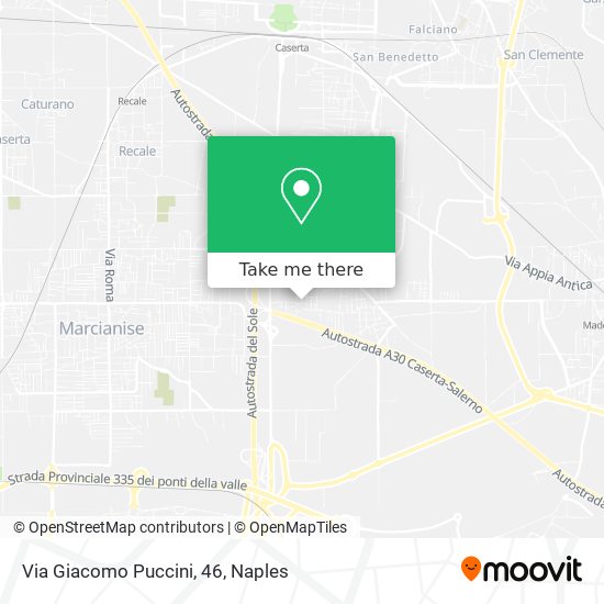 Via Giacomo Puccini, 46 map