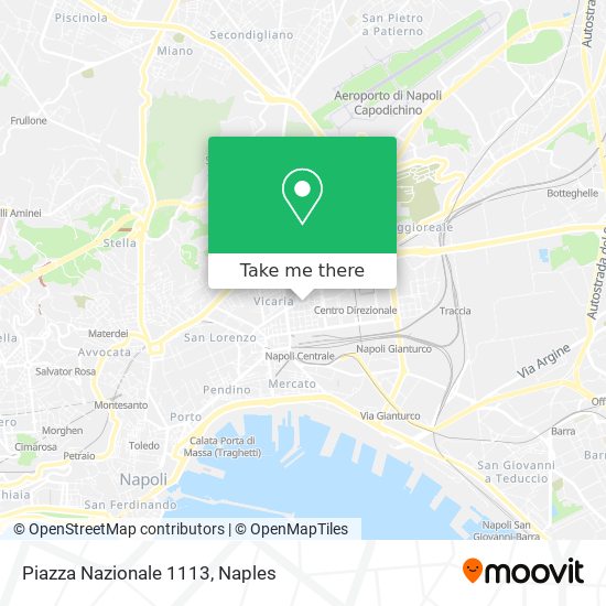 Piazza Nazionale 1113 map