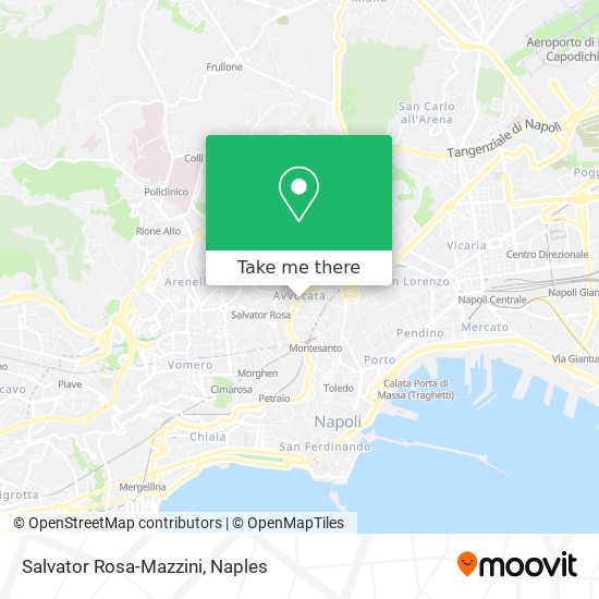Salvator Rosa-Mazzini map