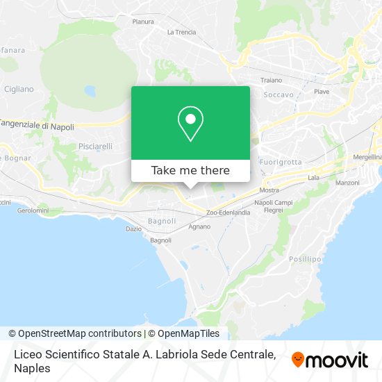 Liceo Scientifico Statale A. Labriola Sede Centrale map