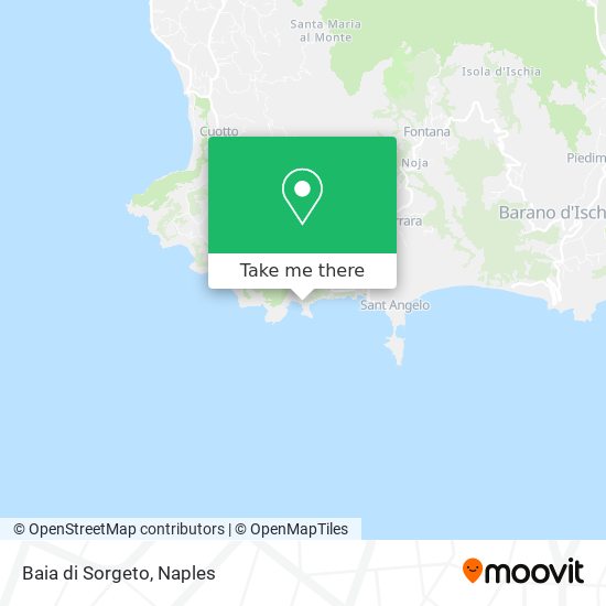 Baia di Sorgeto map