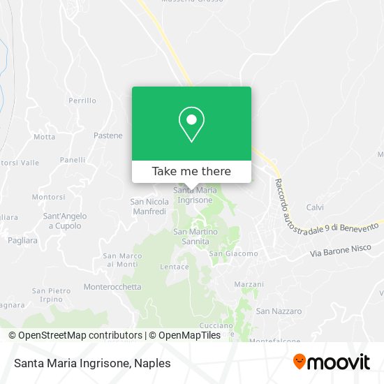 Santa Maria Ingrisone map