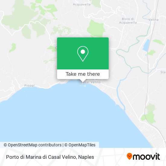 Porto di Marina di Casal Velino map