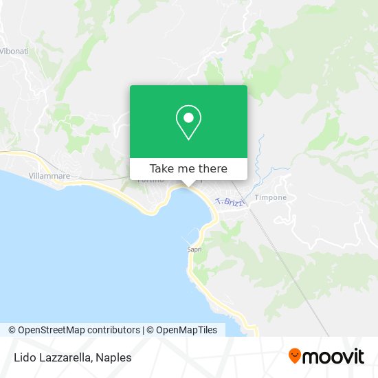 Lido Lazzarella map