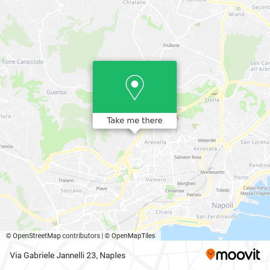 Via Gabriele Jannelli 23 map