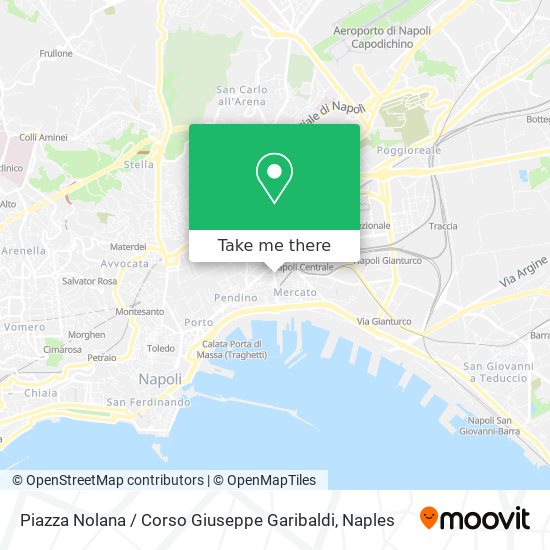 Piazza Nolana / Corso Giuseppe Garibaldi map