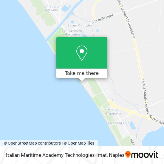 Italian Maritime Academy Technologies-Imat map