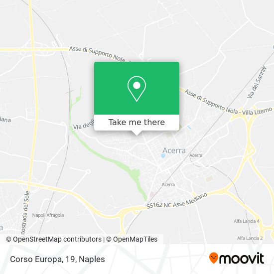 Corso Europa, 19 map