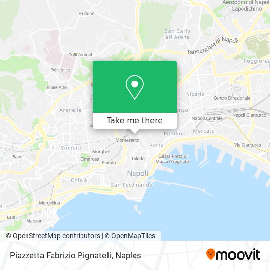 Piazzetta Fabrizio Pignatelli map