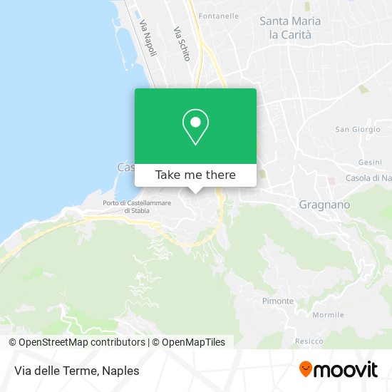 Via delle Terme map