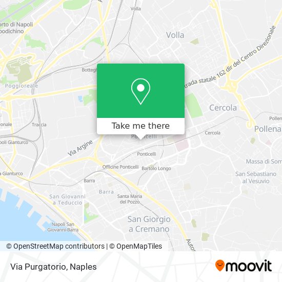 Via Purgatorio map
