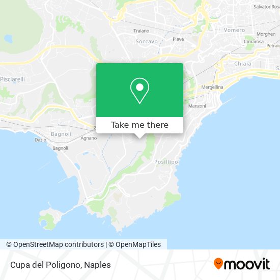 Cupa del Poligono map