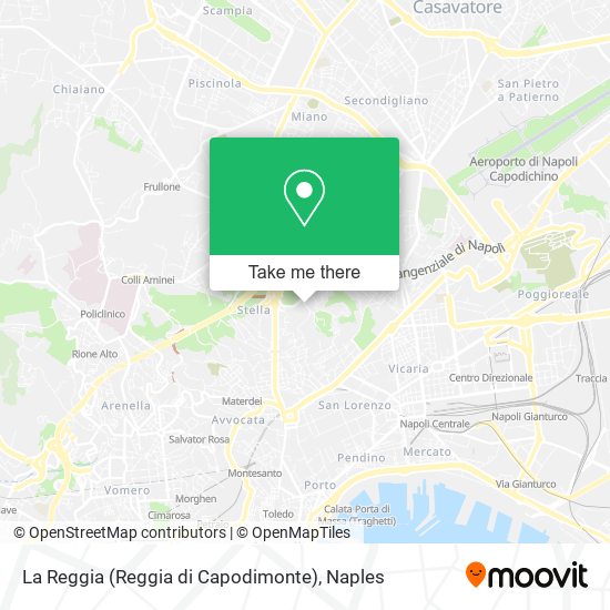La Reggia (Reggia di Capodimonte) map