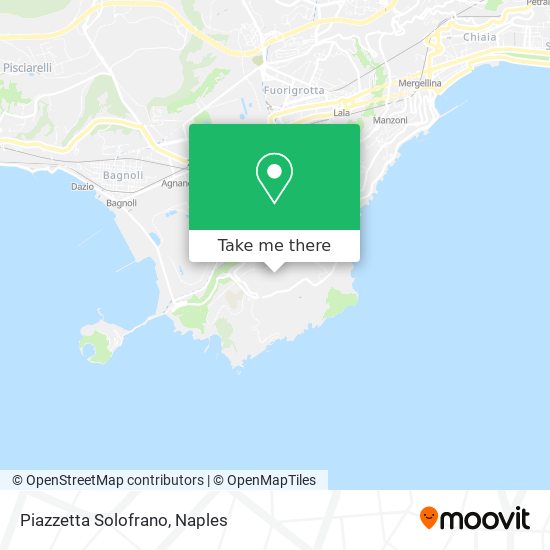 Piazzetta Solofrano map