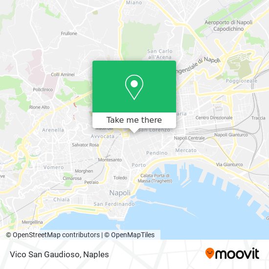 Vico San Gaudioso map