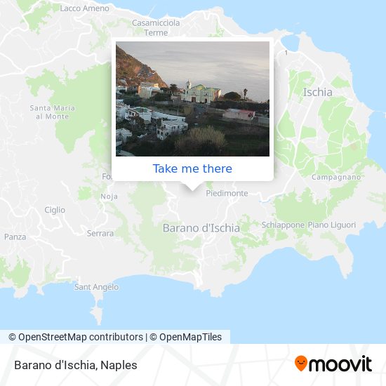 Barano d'Ischia map