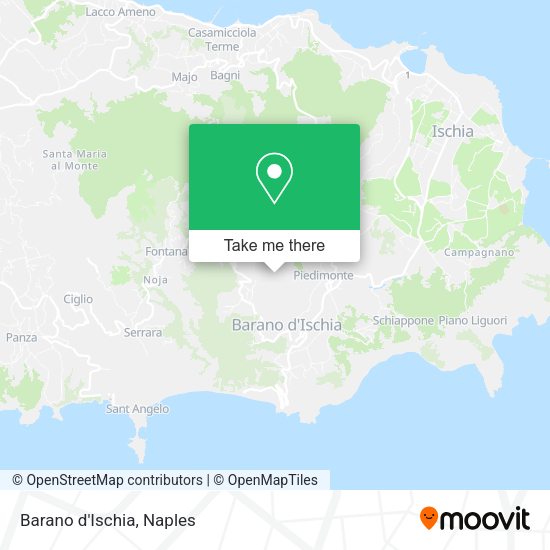 Barano d'Ischia map