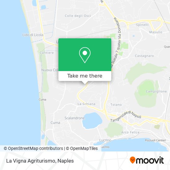 La Vigna Agriturismo map