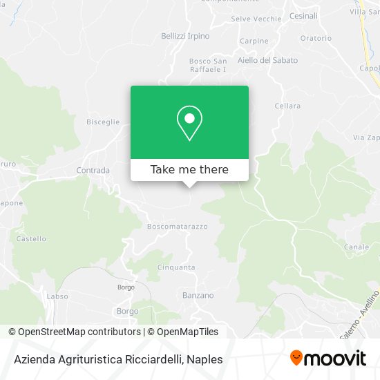 Azienda Agrituristica Ricciardelli map