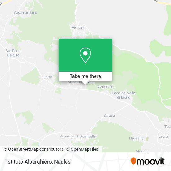 Istituto Alberghiero map