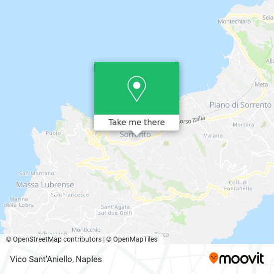Vico Sant'Aniello map