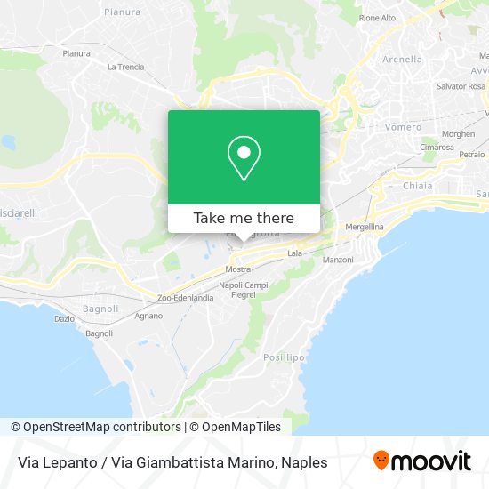 Via Lepanto / Via Giambattista Marino map