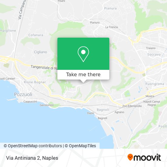 Via Antiniana  2 map